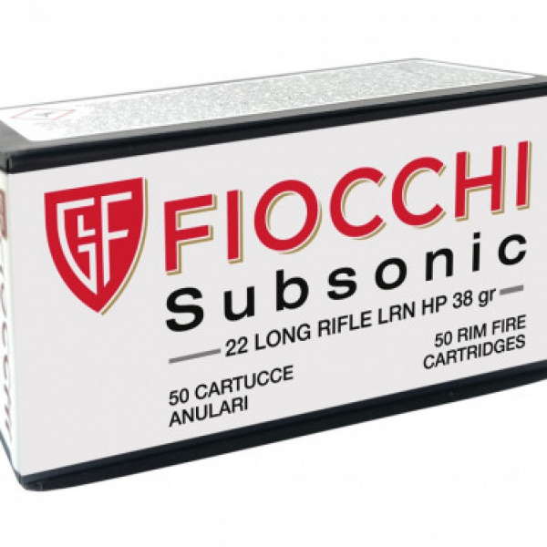 CARTRIDGE FIOCCHI Cal. 22LR LRN HP, Subsonic