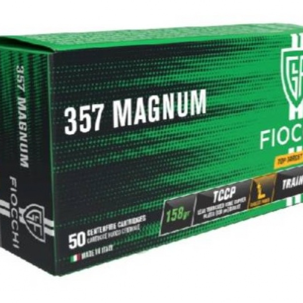 CARTRIDGE FIOCCHI .357 Magnum LL TCCP 158gr