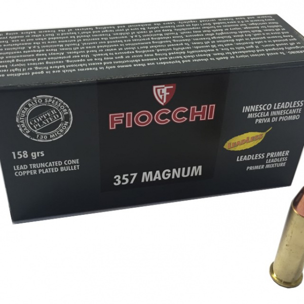 CARTRIDGE FIOCCHI .357 Magnum LL TCCP 158gr