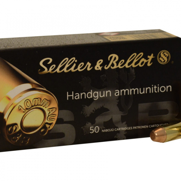 CARTRIDGE SELLIER & BELLOT 10 mm AUTO 180 grs.