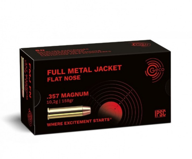 CARTRIDGE Geco .357 Magnum FMJ FN 158gr