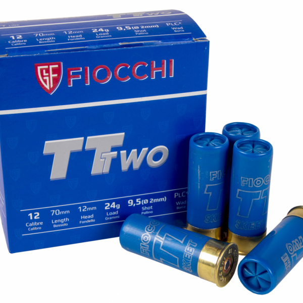 SHOTSHELL FIOCCHI TT TWO 12/70/12 - 9.5, 24g