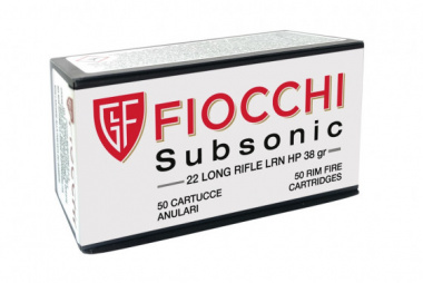 CARTRIDGE FIOCCHI Cal. 22LR LRN HP, Subsonic