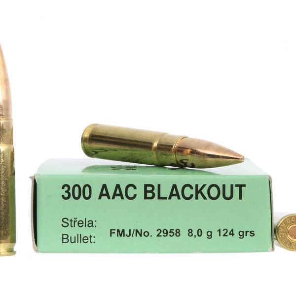 CARTRIDGE SELLER & BELLOT Cal. 300 AAC BLACKOUT, 124 gr.