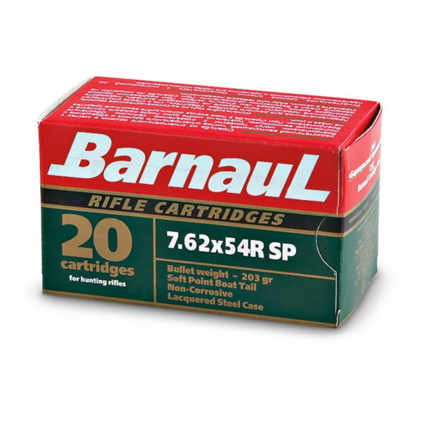 ПАТРОН BARNAUL 7.62X54R SP 203gr