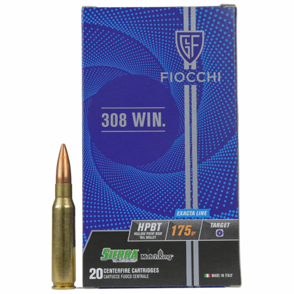 Патрон FIOCCHI .308WIN HPBT 175gr