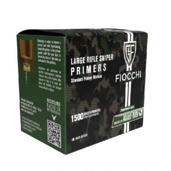 FIOCCHI Large Rifle Primer SNIPER ALV 150