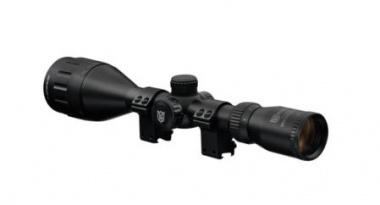 Nikko Stirling Mountmaster 4-12x50 Parallax Illuminated HMD Rifle Scope with 9-13mm Mounts