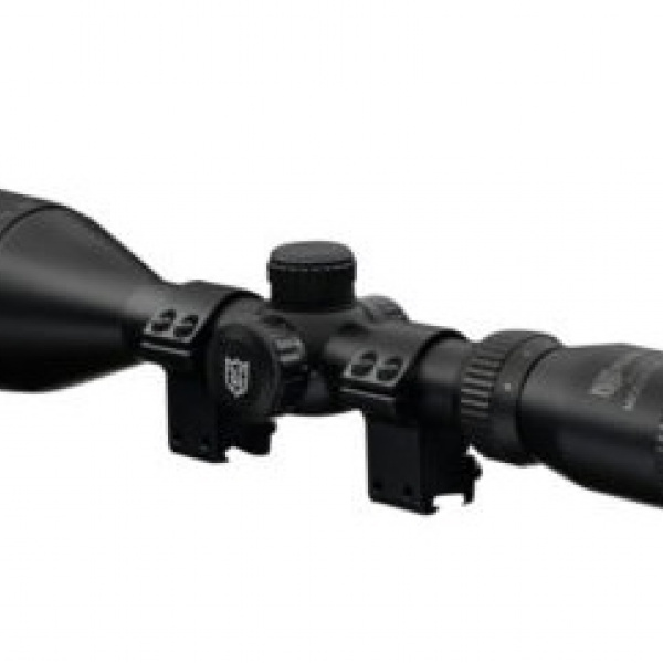 Nikko Stirling Mountmaster 4-12x50 Parallax Illuminated HMD Rifle Scope with 9-13mm Mounts