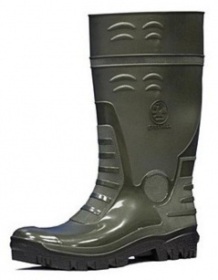 PVC Boots, Green