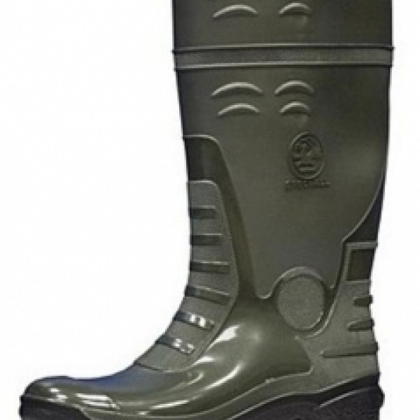 PVC Boots, Green