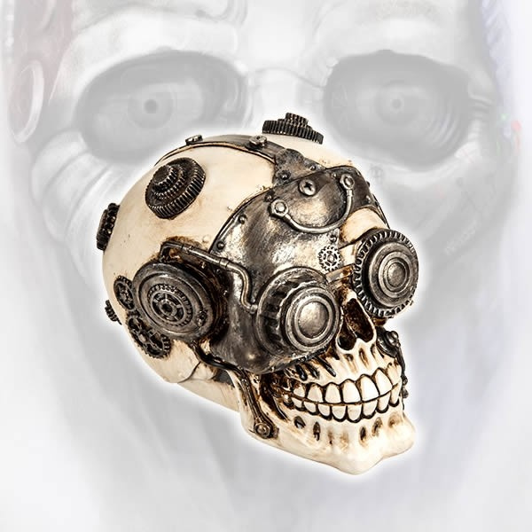 Декоративный Череп Cyborg Skull I