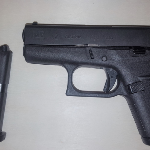 Glock 42, Cal. 380 AUTO, Used