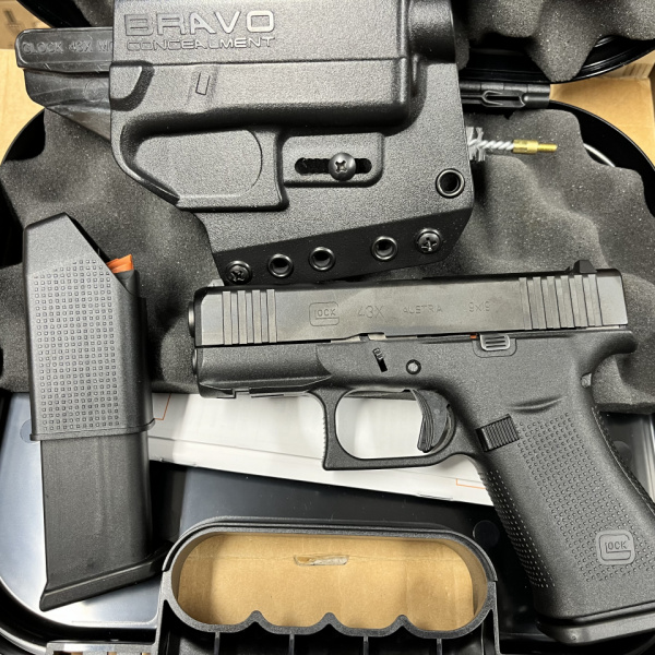 Pistol Glock 43X, cal. 9x19, Used