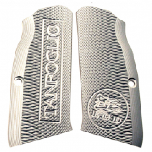Tanfoglio Xtreme Aluminium Silver Grips Short Large Frame