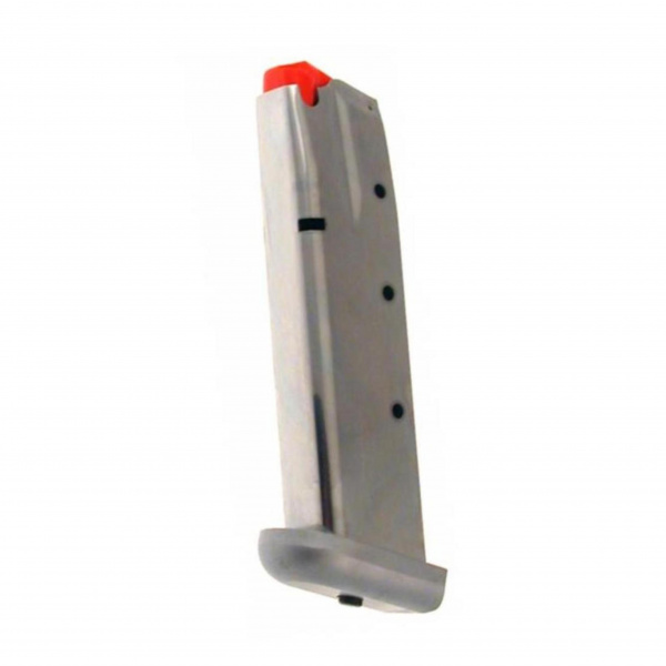 Tanfoglio Chromed Magazine with Aluminium Pad