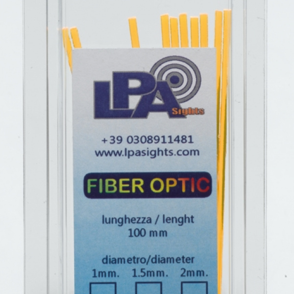 LPA BFO10G Fiber Optic Insert 1mm Yellow