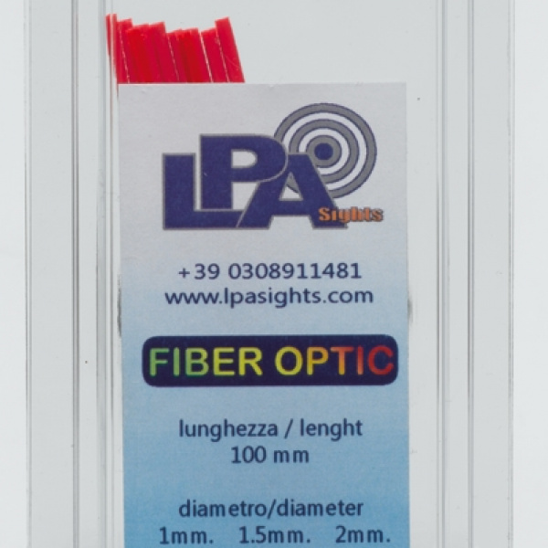 LPA BFO15R Fiber Optic Insert 1,5mm Red