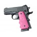 PVC Rubber Plastic Panel Grip Cover For M1911