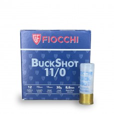 SHOTSHELL FIOCCHI BUCKSHOT 12/70/16 - 30g, IPSC