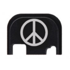 GLOCK Slide Engraved Cover Plate "Peace Sign"